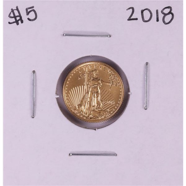 2018 $5 American Gold Eagle Coin