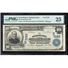 Image 1 : 1902PB $10 Swarthmore NB, PA CH# 7193 National Currency Note PMG Very Fine 25