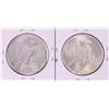 Image 2 : Lot of 1922-S & 1923-S $1 Peace Silver Dollar Coins