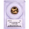 Image 2 : 1995-W $10 Proof American Gold Eagle Gold Coin PCGS PR70DCAM Diehl Signature