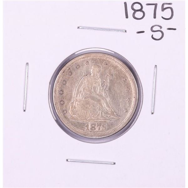 1875-S Seated Liberty Twenty Cent Piece Coin