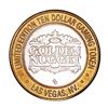 Image 2 : .999 Silver Golden Nugget Las Vegas, Nevada $10 Casino Limited Edition Gaming Token