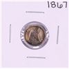 Image 1 : 1867 Seated Liberty Half Dime Coin
