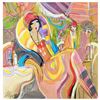 Image 1 : Maimon "Day Dreaming" Original Acrylic on Canvas