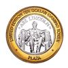 Image 1 : .999 Silver Plaza Las Vegas, NV $10 Casino Limited Edition Gaming Token