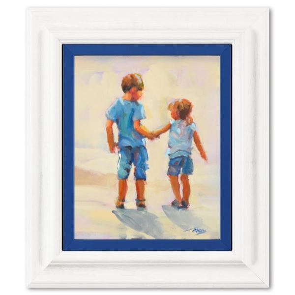 Raad "Fun At the Beach" Original Acrylic on Canvas