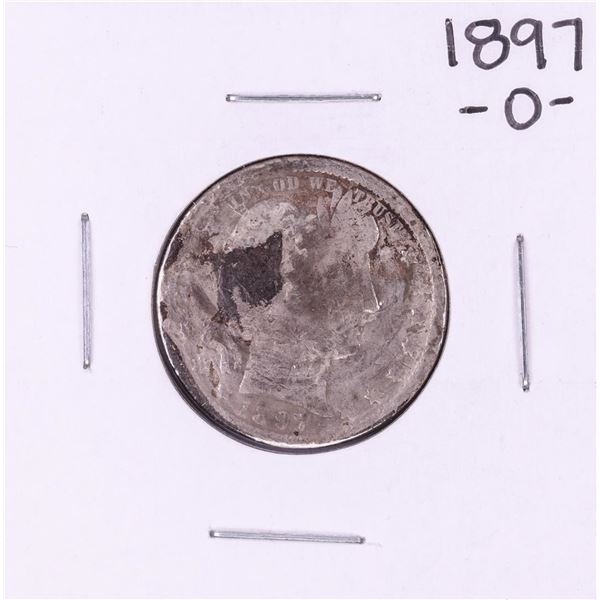 1897-O Barber Quarter Coin