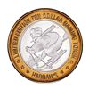 Image 1 : .999 Silver Harrah's Casino Reno Nevada $10 Casino Limited Edition Gaming Token