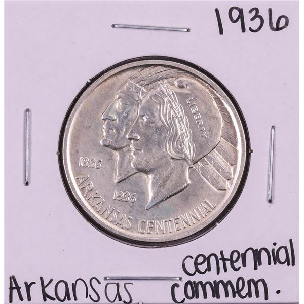 1936 Arkansas Centennial Commemorative Half Dollar Coin