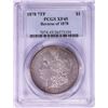 Image 1 : 1878 7TF Reverse of 1878 $1 Morgan Silver Dollar Coin PCGS XF45