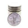 Image 1 : Roll of (20) Brilliant Uncirculated 1986 $1 American Silver Eagle Coins