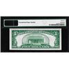 Image 2 : 1928B $5 Legal Tender Note Fr.1527 PMG Gem Uncirculated 65EPQ