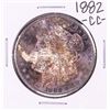 Image 1 : 1882-CC $1 Morgan Silver Dollar Coin Nice Toning