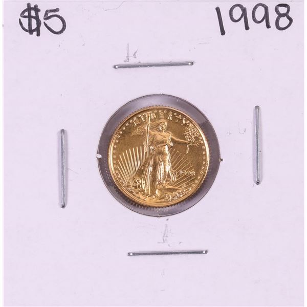 1998 $5 American Gold Eagle Coin