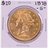 Image 1 : 1878-S $20 Liberty Head Double Eagle Gold Coin