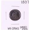 Image 1 : 1837 No Stars Small Date Seated Liberty Dime Coin