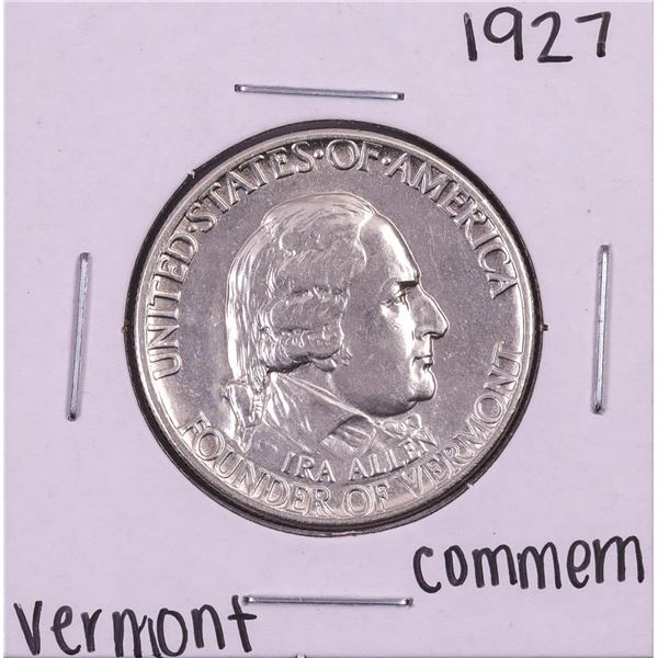 1927 Vermont Commemorative Half Dollar Coin