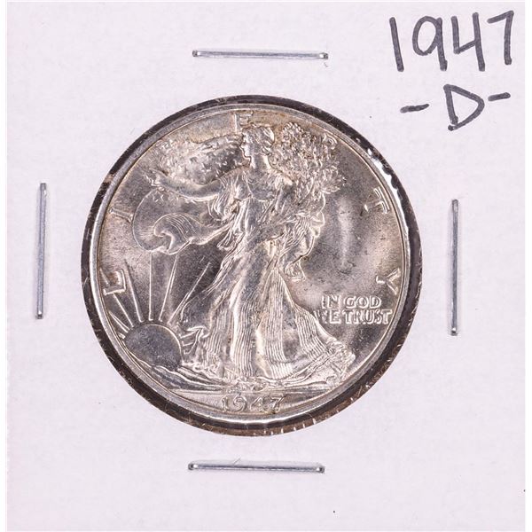 1947-D Walking Liberty Half Dollar Coin