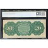 Image 2 : 1863 $20 Legal Tender Note Fr.126b PCGS Choice Extremely Fine 45