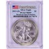 Image 1 : 2011-(S) $1 American Silver Eagle Coin PCGS MS69 First Strike