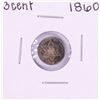 Image 1 : 1860 Three Cent Silver Coin