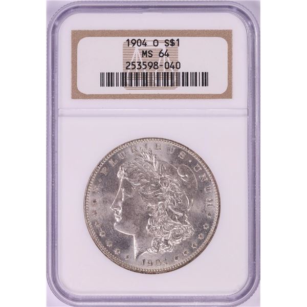 1904-O $1 Morgan Silver Dollar Coin NGC MS64