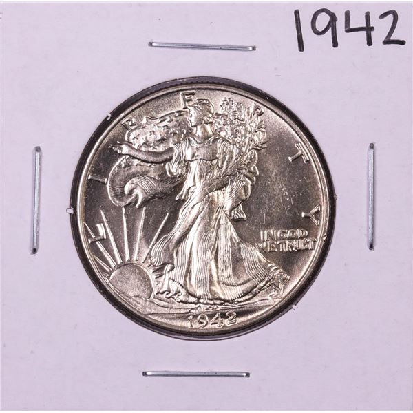 1942 Walking Liberty Half Dollar Coin