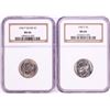 Image 1 : Lot of 1942-P & 1942-S Jefferson Nickel Coins NGC MS66