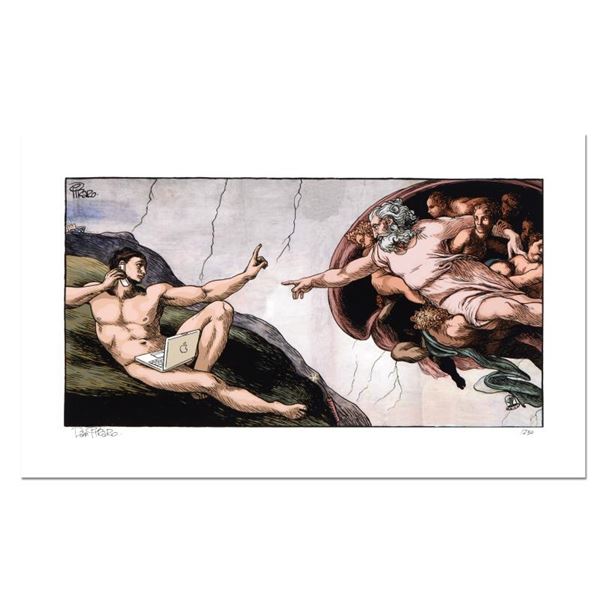 Bizarro "Interruption Of Adam" Limited Edition Giclee on Paper