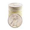 Image 2 : Roll of (20) Brilliant Uncirculated 1923 $1 Peace Silver Dollar Coins