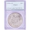 Image 1 : 1896-O $1 Morgan Silver Dollar Coin PCGS MS60 Old Rattler Holder