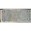 Image 2 : 1864 $5 Confederate States of America Note