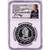 Image 1 : 1792-2017 Half Disme 1 oz. Silver Medal NGC PF70 W/Edmund C. Moy Signature