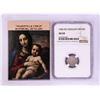 Image 1 : 1556 KB Hungary Denar 'Madonna and Child' Coin NGC AU50 w/ Story Box