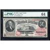 Image 1 : 1875 $2 Legal Tender Note Fr.44 PMG Choice Uncirculated 64