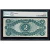 Image 2 : 1875 $2 Legal Tender Note Fr.44 PMG Choice Uncirculated 64