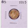 Image 1 : 2013 $5 American Gold Eagle Coin