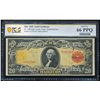 Image 1 : 1905 $20 Technicolor Gold Certificate Note Fr.1180 PCGS Gem Uncirculated 66PPQ