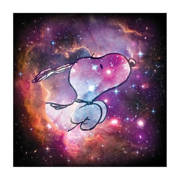 Peanuts "Reach For The Stars" Limited Edition Giclee on Canvas
