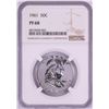 Image 1 : 1961 Proof Franklin Half Dollar Coin NGC PF68