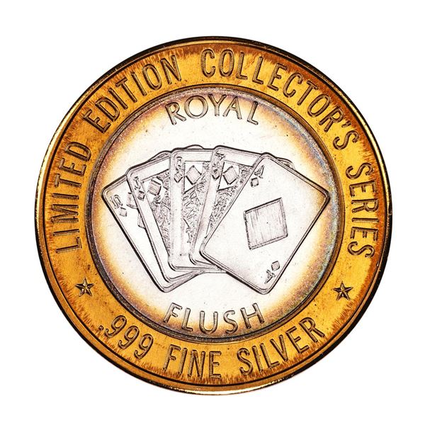 .999 Fine Silver Grand Casino $10 Limited Edition Gaming Token