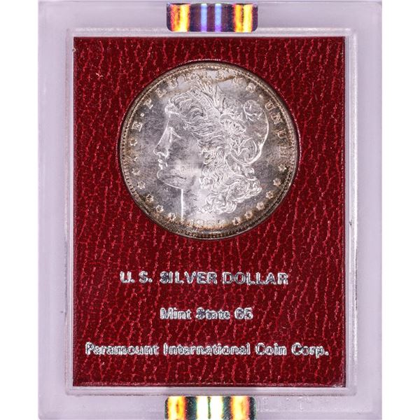 Paramount 1887 $1 Morgan Silver Dollar Coin NGC MS64