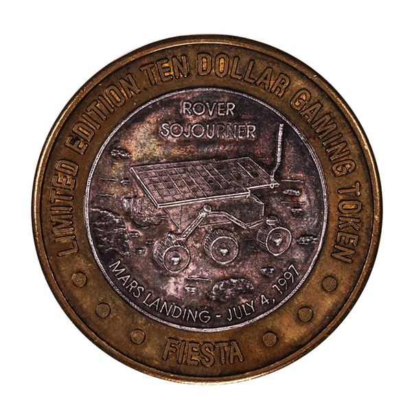 .999 Silver Fiesta Casino and Hotel $10 Casino Limited Edition Gaming Token