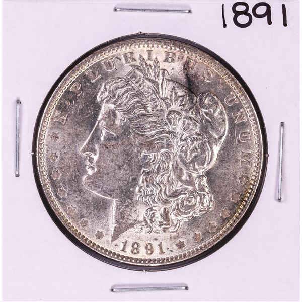 1891 $1 Morgan Silver Dollar Coin