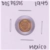 Image 1 : 1945 Mexico Dos Pesos Gold Coin