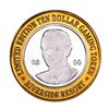 Image 1 : .999 Silver Riverside Resort Hotel & Casino $10 Limited Edition Gaming Token
