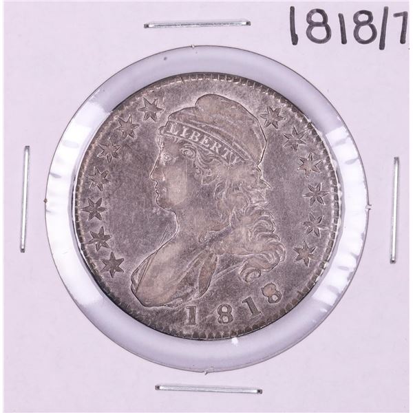 1818/7 Capped Bust Half Dollar Coin