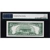 Image 2 : 1963 $5 Legal Tender Star Note Fr.1536* PMG Gem Uncirculated 65EPQ