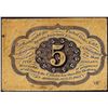 Image 2 : July 17, 1862 First Issue Five Cents Fractional Currency Note