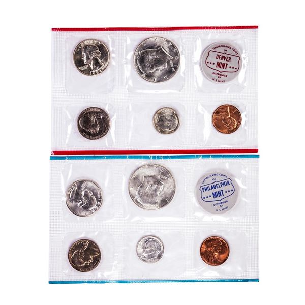 1964 P & D U.S. Mint Coin Sets